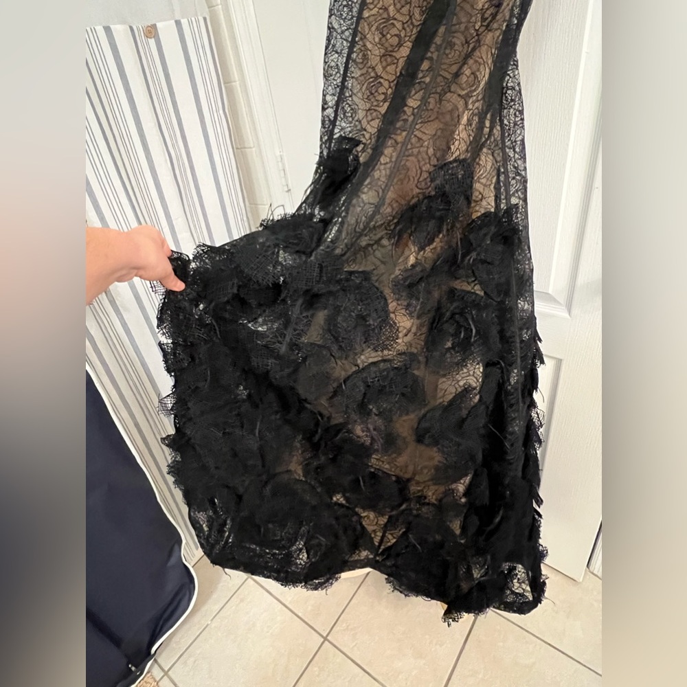 Oscar de la Renta Gown Brand New, Worn ONCE 100% Authentic! Size 12/42EU/8(M)US - Picture 15 of 16